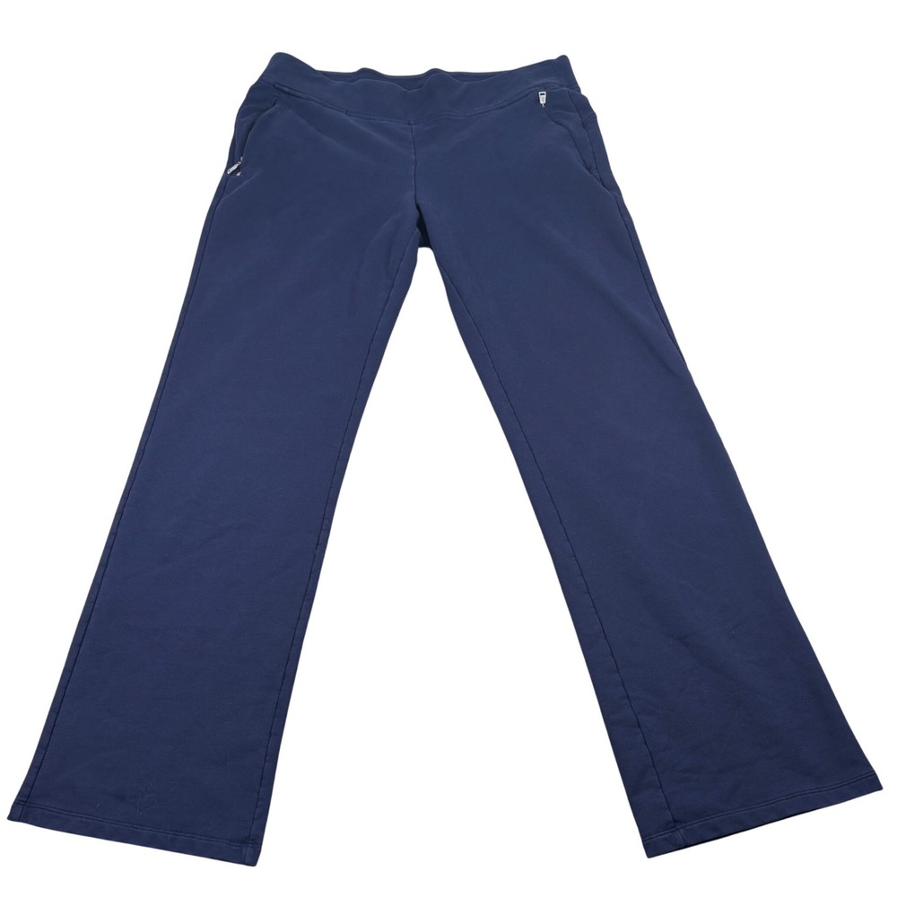 Lauren Active Ralph Lauren Yoga Pants Womens Large Navy Blue Athleisure Sporty